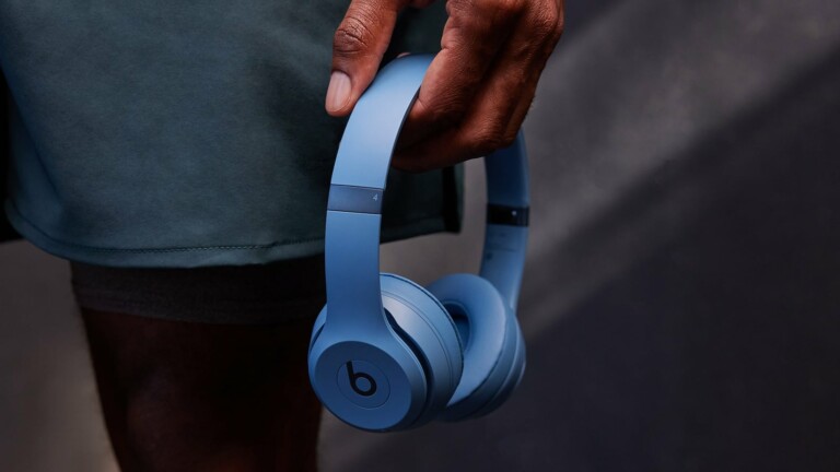 Beats Solo 4 wireless Bluetooth headphones are light and comfortable for active wear