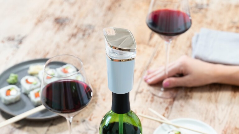 PureWine The Phoenix Starter Kit removes impurities from wine for headache-free drinking